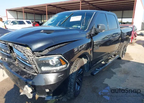 2016 Ram 1500 Sport из США, поврежденный, VIN 1C6RR7MT6GS342276